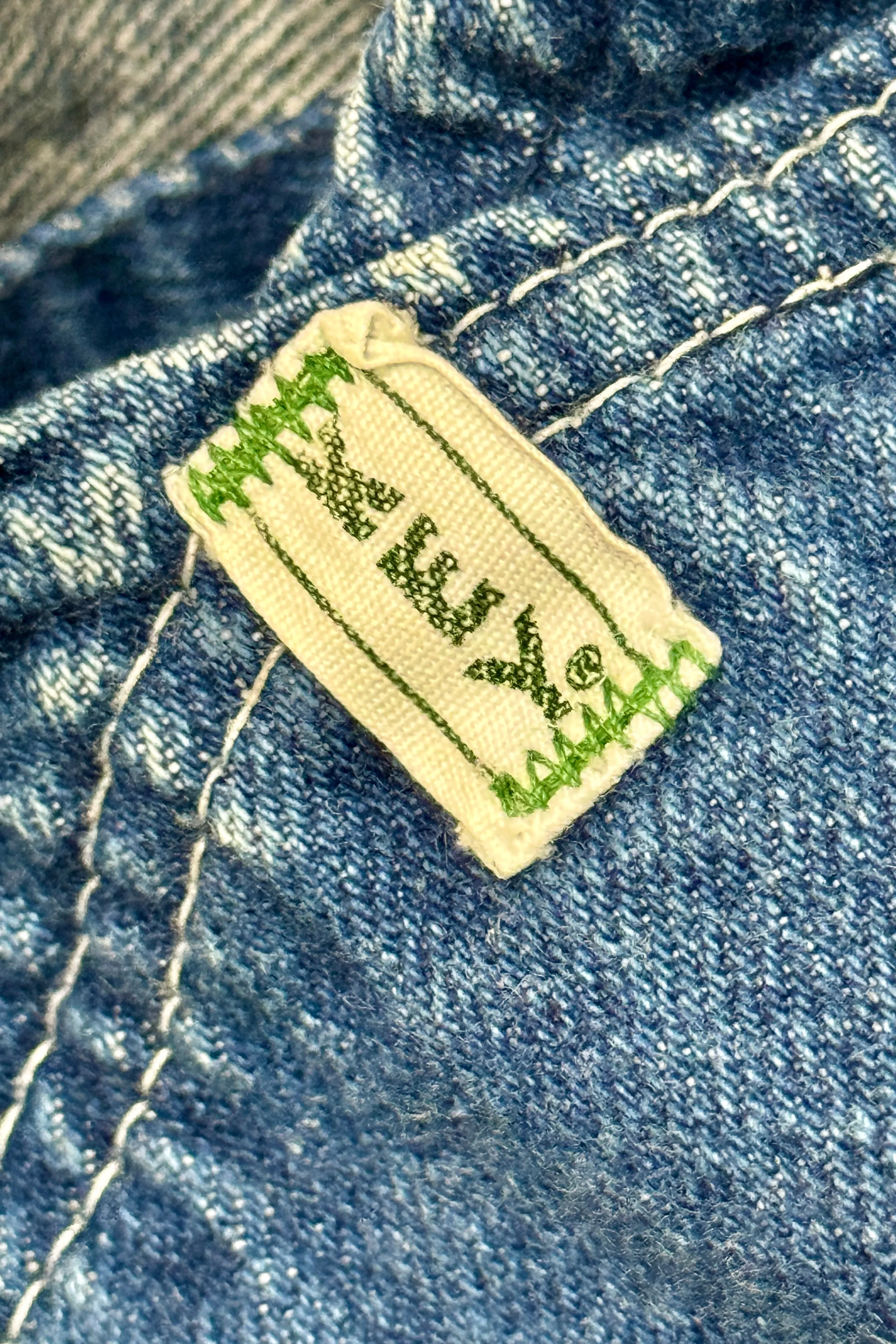 1980’S KEY IMPERIAL MADE IN USA DENIM OVERALLS 34 X 36