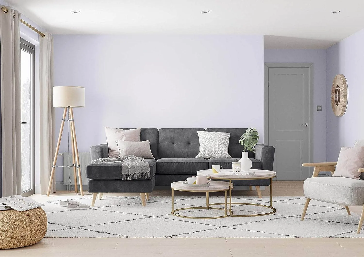 Dulux Easycare Matt Emulsion 2.5L - Violet White