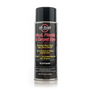 Hi-Tech Black Carpet, Plastic, & Vinyl Dye