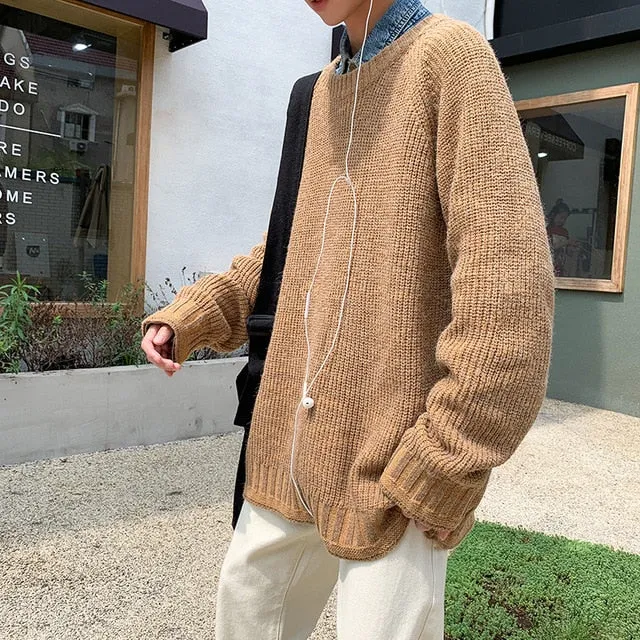 [Korean Style] Dean Crocheted Casual Sweaters