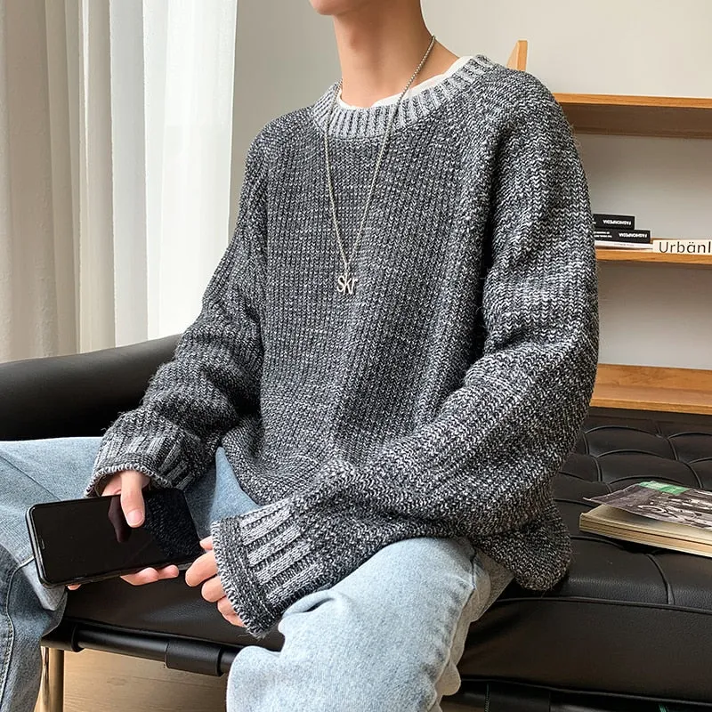 [Korean Style] Dean Crocheted Casual Sweaters