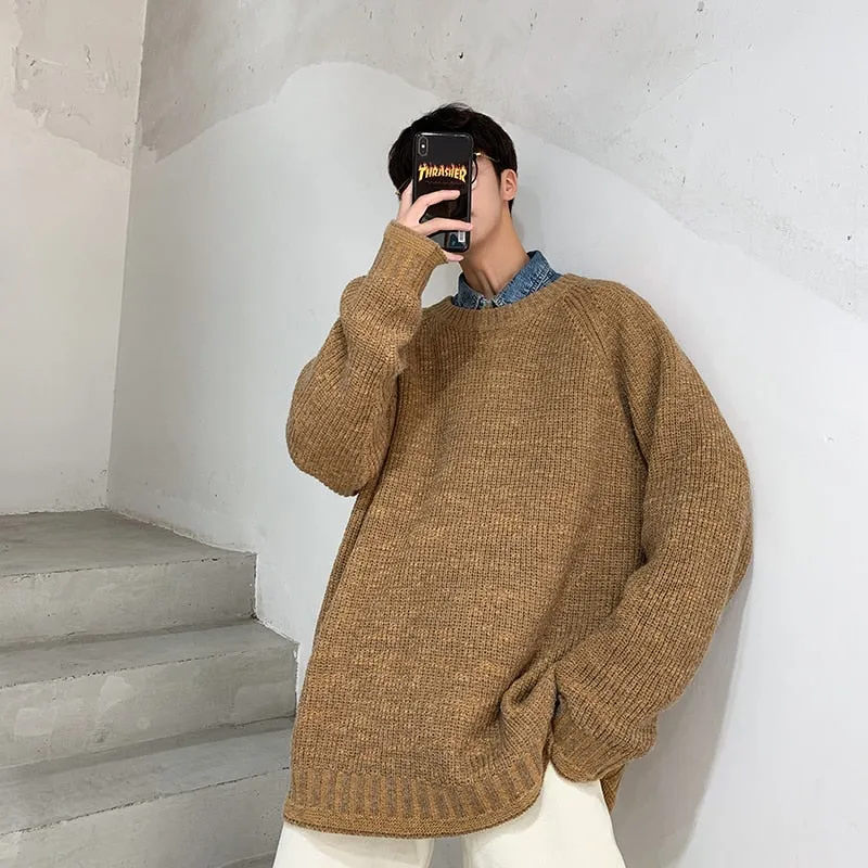 [Korean Style] Dean Crocheted Casual Sweaters